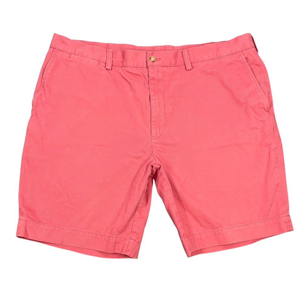 Polo Ralph Lauren Pink Flat Front Chino Shorts Mens 40